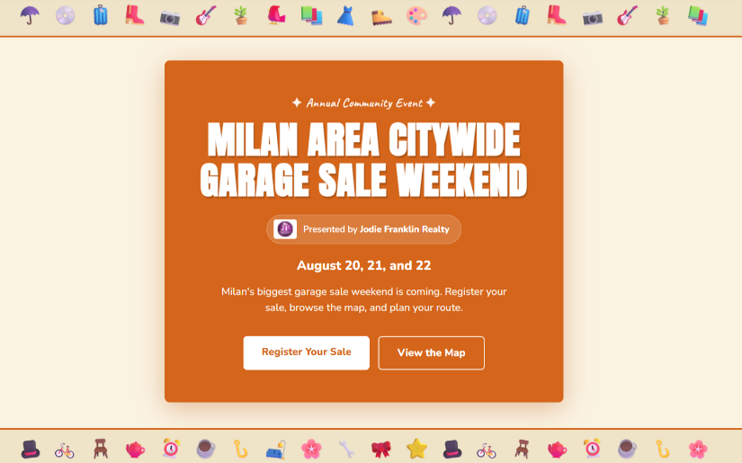 Milan Citywide Garage Sale